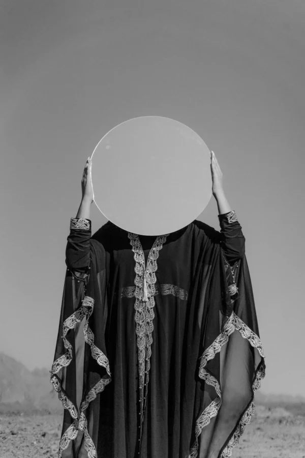Classic black abaya